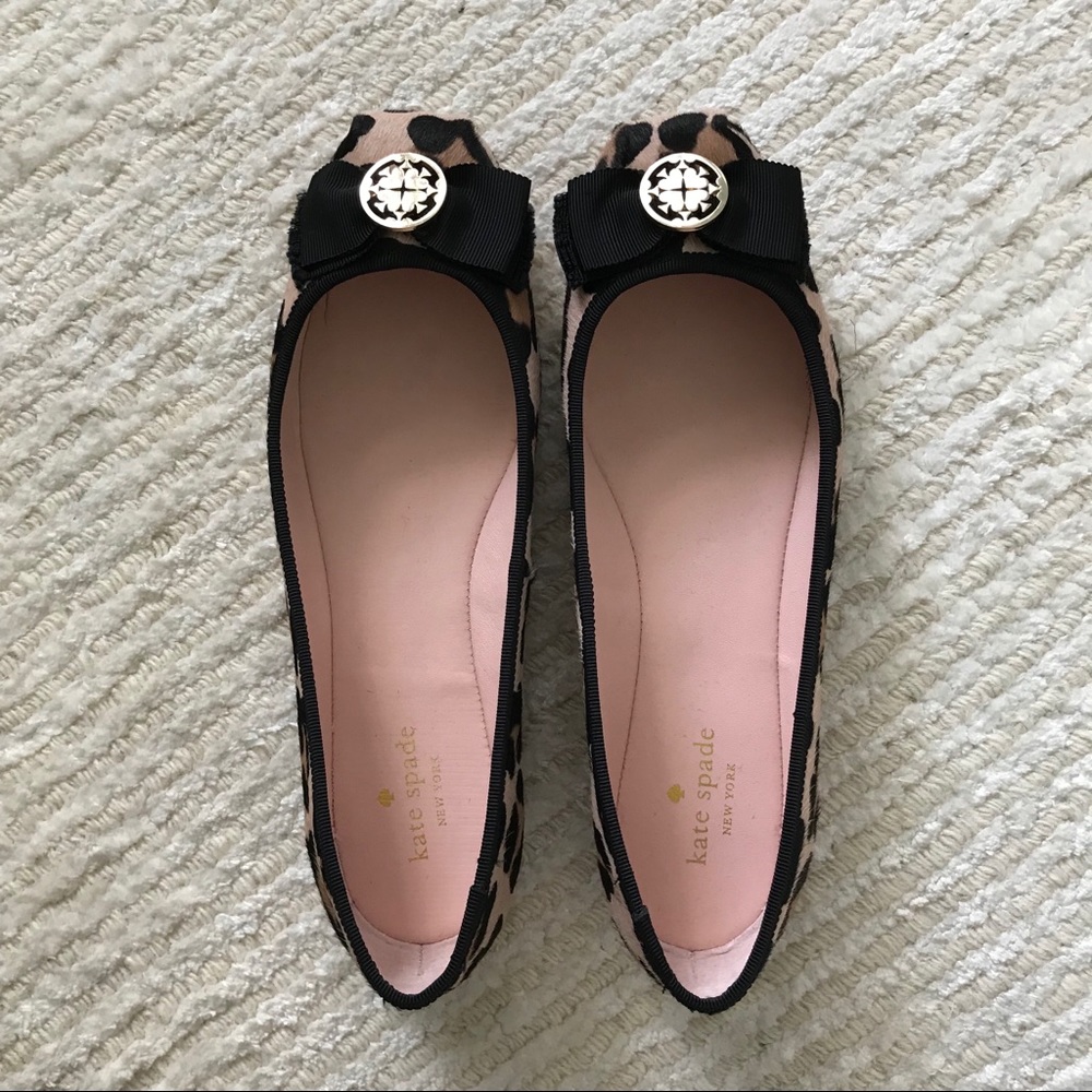 NWOT Kate Spade Fontana Too leopard print flats - Picture 3 of 8